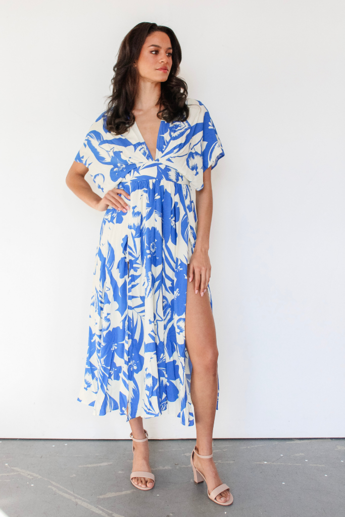 Roaring Waters Maxi Dress