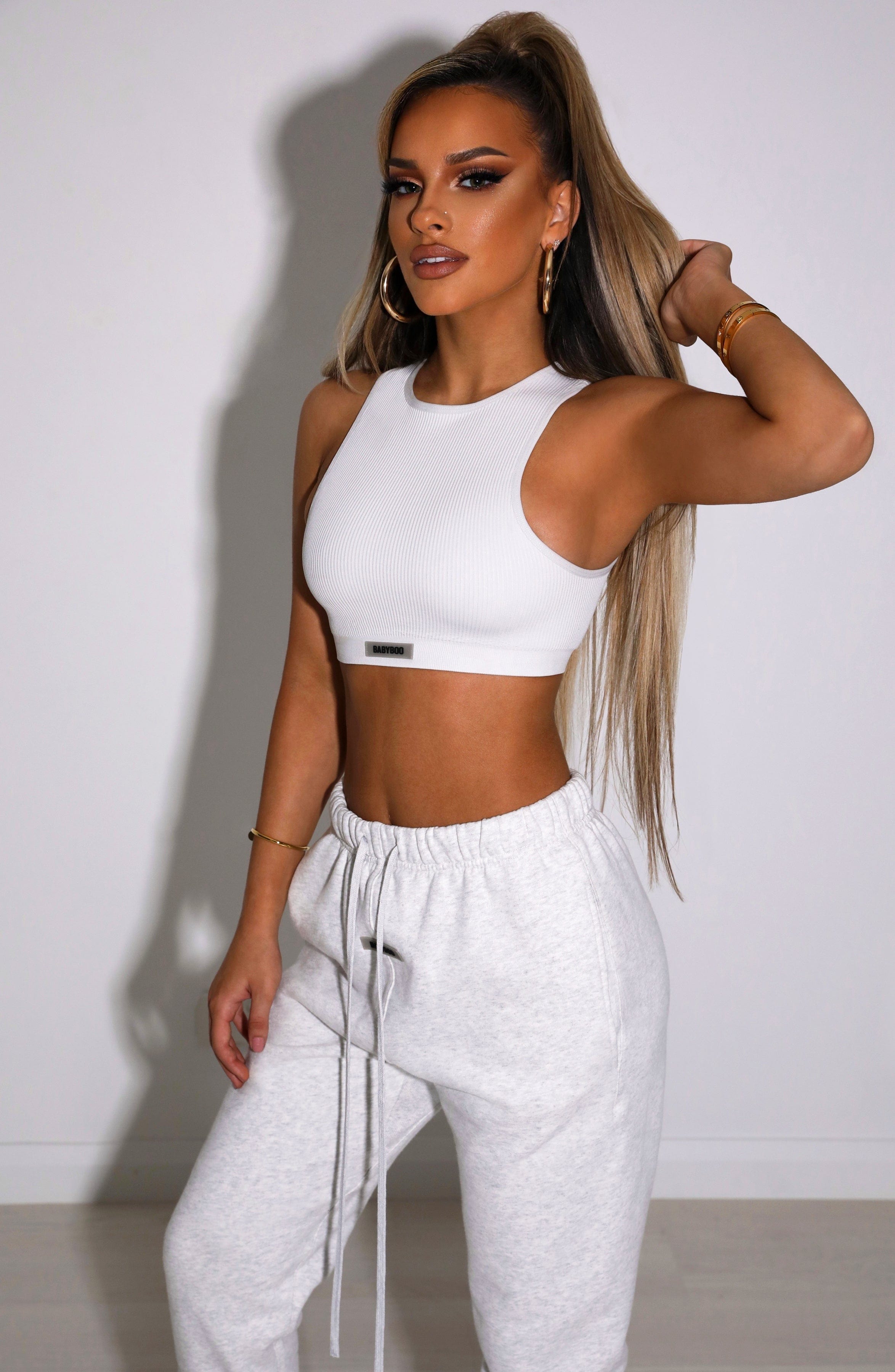 Jae Luxe Crop - Grey
