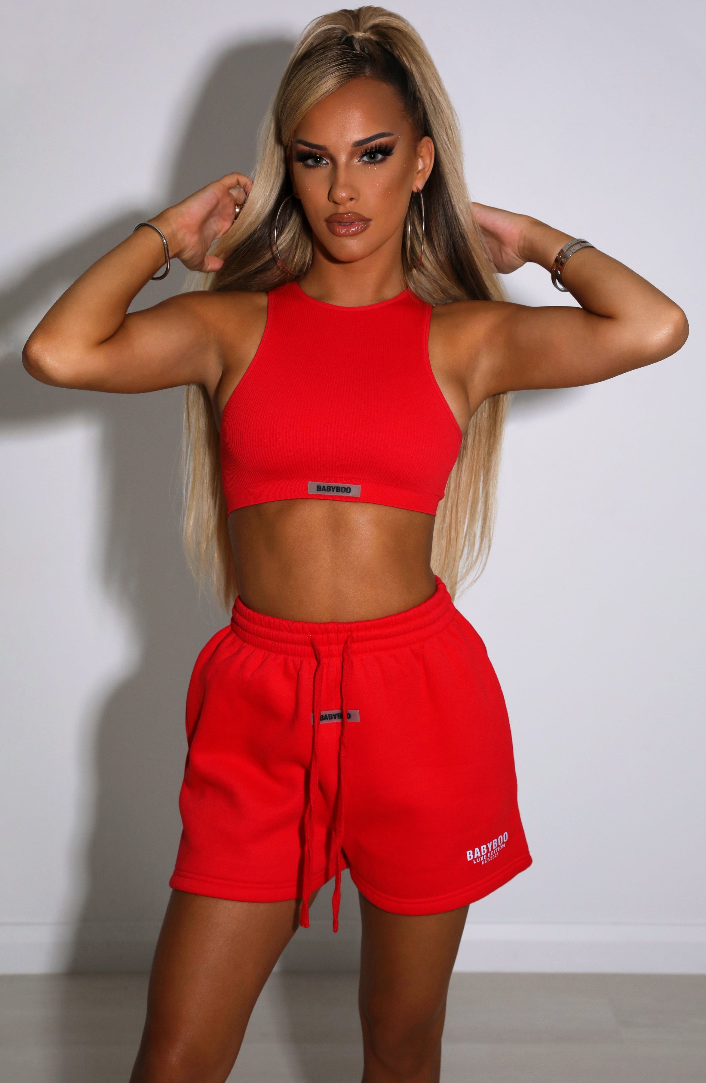 Jae Luxe Crop - Red