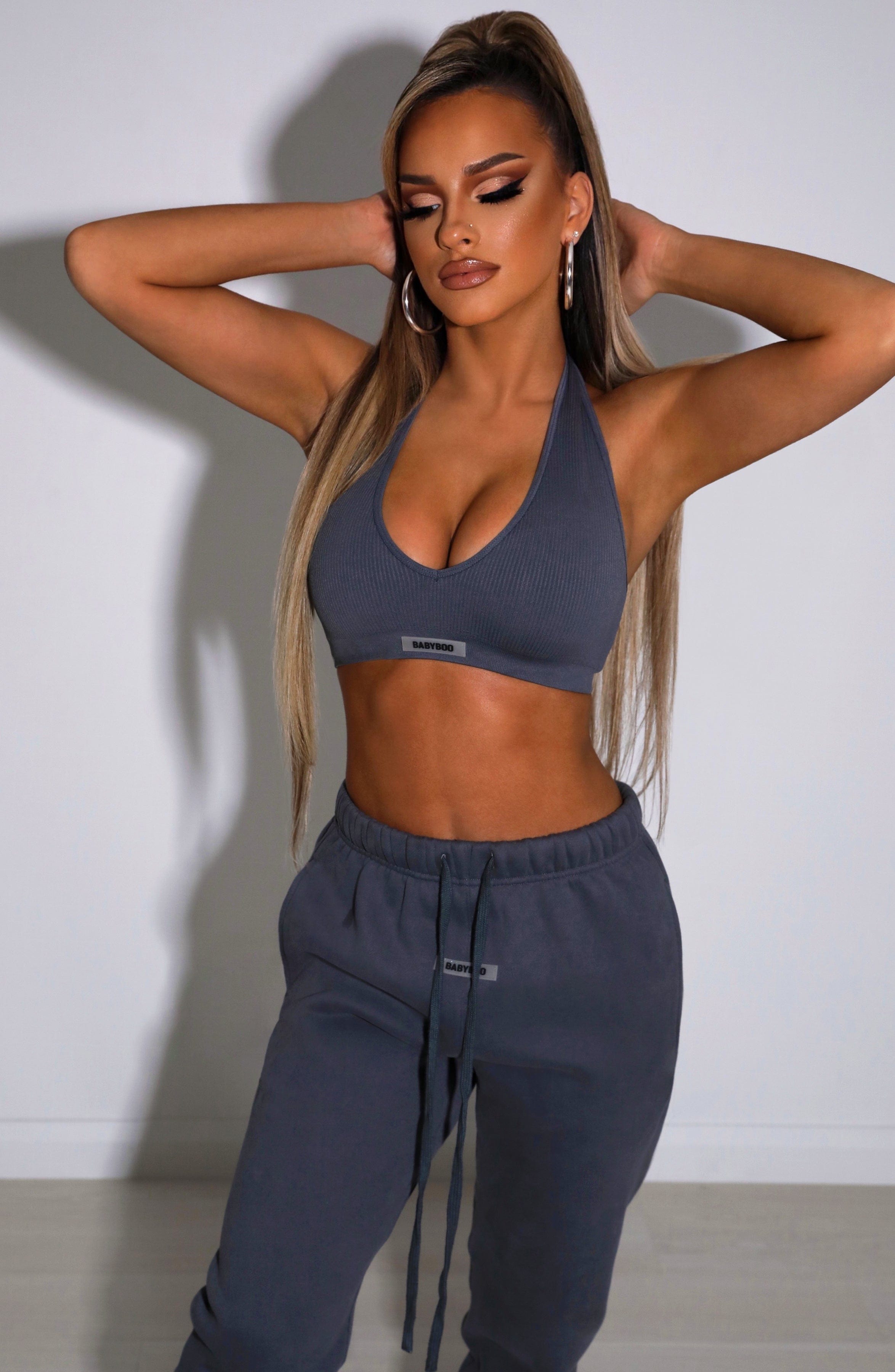 Kami Luxe Crop - Charcoal